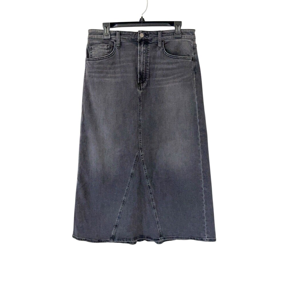 Joe's Jeans Denim Maxi Skirt Black Size 31 NWT - Picture 3 of 10